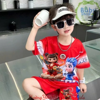 Bộ Quần Áo Unisex Trend Natra Cho Bé 7-50kg - Combo 4 Bộ Giá Rẻ Chỉ 61500đ 5