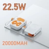 Bộ sạc nhanh Linkeetech 22.5W PD – Pin dự phòng 10.000/20.000mAh, sạc từ tính, dây đa năng 3