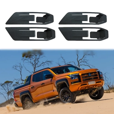 Bộ Tay Cầm Nội Thất Mitsubishi Triton L200 2.024-2.025 ABS+Sợi Carbon - Giá Giảm 933k