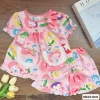 Bộ Tole Đùi Bé Gái MinMin 10-35kg - Quần Ngắn Tay Ngắn Mềm Mát Giá Shock Chỉ 69k