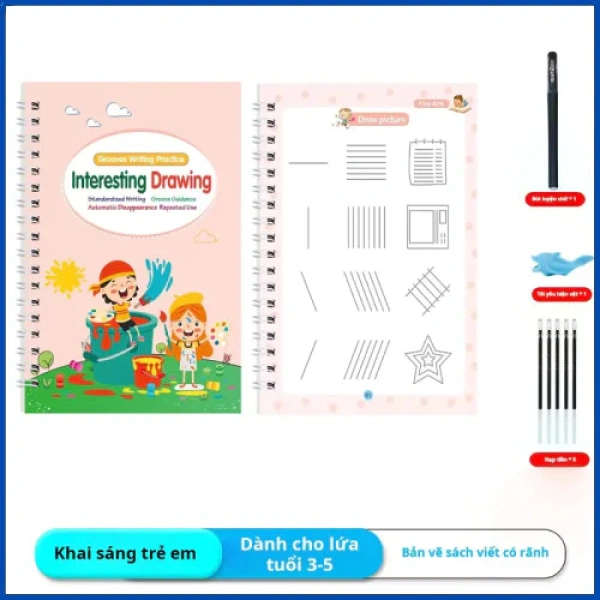 Kinh nghiệm lựa chọn vở tập viết cho trẻ em trong độ tuổi mẫu giáo và tiểu học