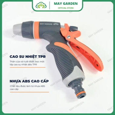 Bộ vòi xịt nước May Garden VPA102 tưới cây rửa xe sân 3 lớp kèm phụ kiện ống dẫn giá 110k