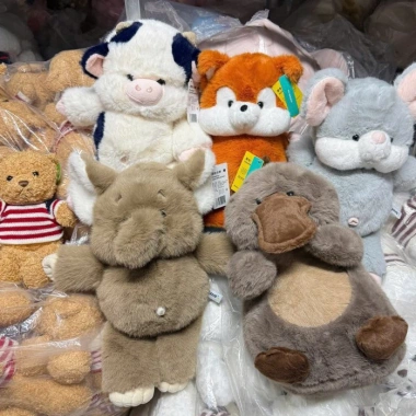 Bobova Thú Chạy 50cm Siêu Mềm Bò Sữa, Cáo Cam, Voi Nâu Giá Ưu Đãi 260k