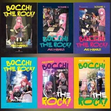 Bocchi The Rock Truyện Tranh Tập 1-6 - Bộ Sưu Tập Giảm Giá Đặc Biệt 52K