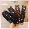 Bờm Tết Tóc Giả Nữ Xinh Xắn - Giá Cực Sốc Chỉ 13.000đ Thay Vì 15.990đ, Phụ Kiện Phong Cách 5