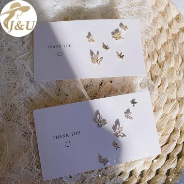 Bông tai pha lê zircon 6 chiếc cánh bướm – Hoàn hảo cho tiệc cưới & đính hôn, chỉ 32.400₫