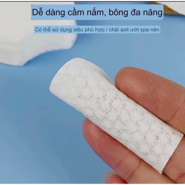 Bông Tẩy Trang Hữu Cơ 1.200 Miếng - Mềm Dịu, Không Gây Kích Ứng, Giá Ưu Đãi 109k 5