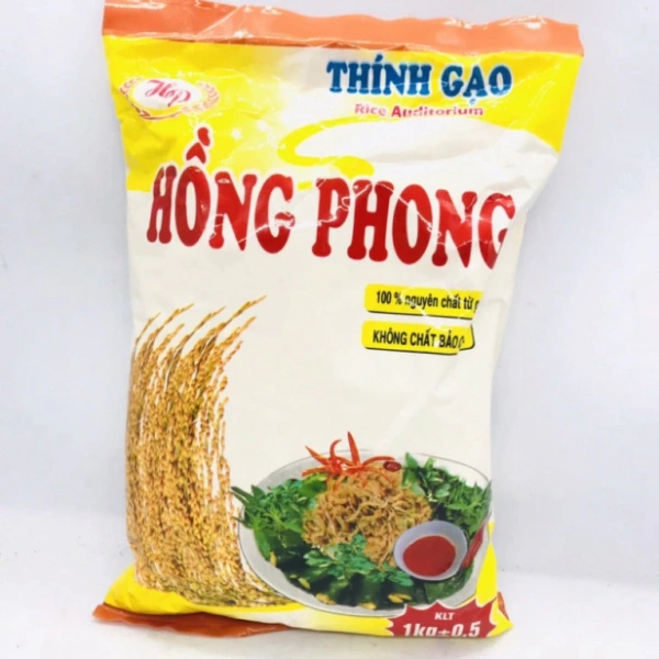 Trải nghiệm thực tế: Bột Thính Gạo Hồng Phong 1kg trong bữa tiệc nem tự làm