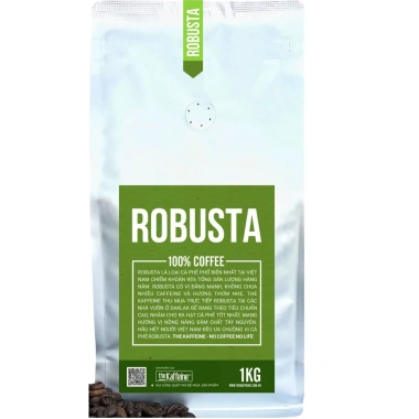 Cà phê Robusta Lâm Hà 1Kg - Giá Rẻ Bất Ngờ Chỉ 279k - The Kaffeine Coffee