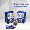 Cà Phê Sữa Đá 3in1 S8 Hòa Tan Thơm Béo Đậm Đà Hộp 480g - MUA 5 TẶNG 2 - Giá Tốt 69.400đ