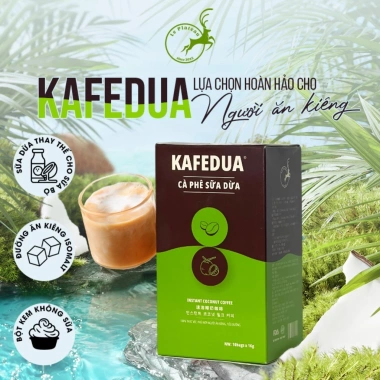 Cà Phê Sữa Dừa KAFEDUA - Phù Hợp Ăn Chay, Kiêng DASATA Giá Rẻ Chỉ 25k 5 Cà Phê Sữa Dừa KAFEDUA - Phù Hợp Ăn Chay, Kiêng DASATA Giá Rẻ Chỉ 25k 5
