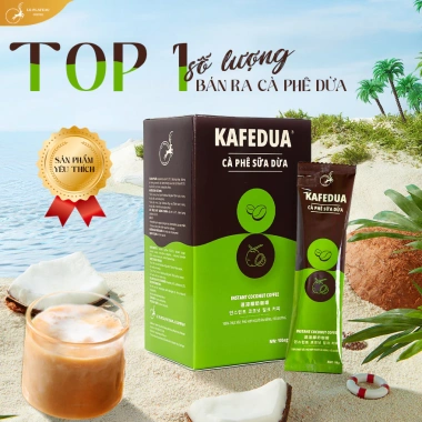 Cà Phê Sữa Dừa KAFEDUA - Phù Hợp Ăn Chay, Kiêng DASATA Giá Rẻ Chỉ 25k 7 Cà Phê Sữa Dừa KAFEDUA - Phù Hợp Ăn Chay, Kiêng DASATA Giá Rẻ Chỉ 25k 7