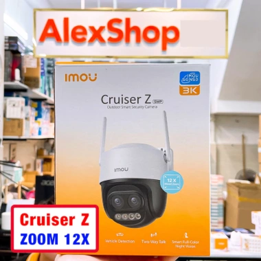 Camera Imou Cruiser Z 12X Zoom Ngoài Trời Xoay 360 Đàm thoại 2 chiều - Giá chỉ 1.576.000đ 2