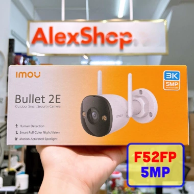 Camera Imou F52FP 5M Ngoài Trời + Thẻ 64GB HKT - 1.157.000, Chống thời tiết, HD