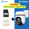 Camera Tapo C530WS 5MP ngoài trời quay 360 độ kèm thẻ nhớ 128GB hộp kỹ thuật combo 5M giá ưu đãi