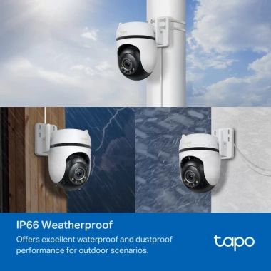 Camera Tapo C530WS 5MP ngoài trời quay 360 độ kèm thẻ nhớ 128GB hộp kỹ thuật combo 5M giá ưu đãi