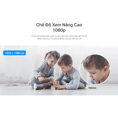 Camera Trong Nhà TP-Link Tapo C200 2MP 360° Xoay, Đàm thoại 2 chiều + Thẻ 64GB + Đế L – 658.000đ 5