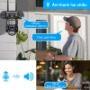 Camera TYZONG 3 Mắt Giám Sát Ngoài Trời Xoay 360 độ Xem Đêm Có Màu Không Dây IP66 Thông Minh chống nước - FHD 12MP 4