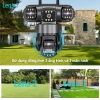 Camera TYZONG 3 Mắt Giám Sát Ngoài Trời Xoay 360 độ Xem Đêm Có Màu Không Dây IP66 Thông Minh chống nước - FHD 12MP 6