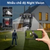 Camera TYZONG 3 Mắt Giám Wifi Sát Ngoài Trời Xoay 360 độ Xem Đêm Có Màu Không Dây IP66 4G Sim Thông Minh chống nước 6