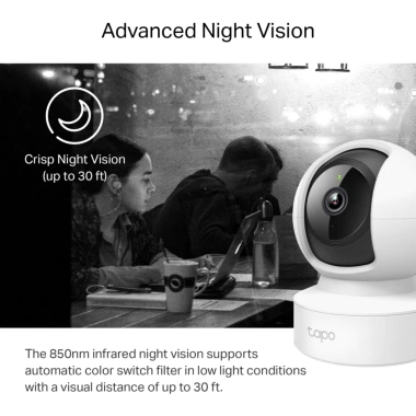 Camera WiFi TP-Link Tapo C212 2K Xoay 360 Đàm thoại 2 chiều App Quản lí - Giá ưu đãi 449k Chính hãng 3