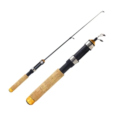Cần câu cá đá 60cm di động, phù hợp mùa đông ngoài trời, giá ưu đãi 93.500 VND 10