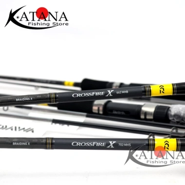 Cần câu Lure Daiwa Crossfire X chính hãng - máy ngang và đứng, giá tốt 773.000₫ 7 Cần câu Lure Daiwa Crossfire X chính hãng - máy ngang và đứng, giá tốt 773.000₫ 7