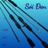 Cần Câu Lure Sói Đen War Wolf Carbon Giá Rẻ - Máy Ngang & Đứng Chỉ 53.900 VND