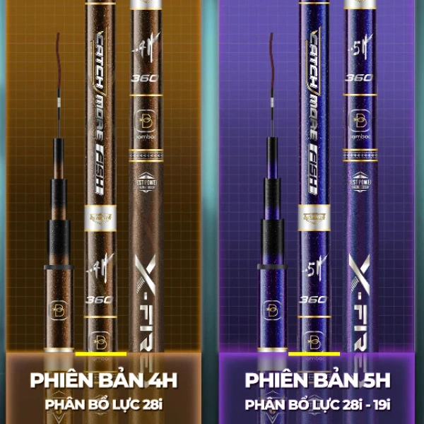 Hình ảnh sản phẩm Cần Câu Tay Bamboo Chiến Mã Đa Dạng Câu Tự Nhiên Giá Rẻ Chỉ 273.900đ