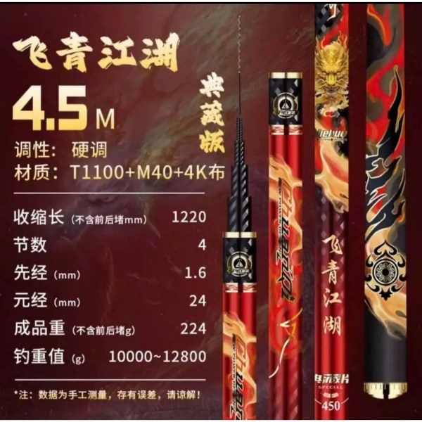Hướng dẫn chọn mua và sử dụng Cần Phi Thanh Giang Hồ 12800g cho chuyến câu cá