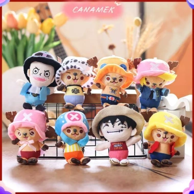 CANAMEK Móc Khóa Luffy và Chopper Nhồi Bông - Đồ Chơi Một Mảnh Sang Trọng, Giá 70.510₫