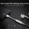 Cáp chuyển Lightning sang Jack 3.5mm cho iPhone – Độ âm thanh chuẩn, Plug‑and‑Play 1