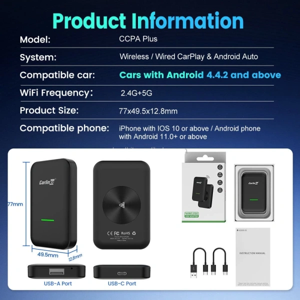 Trải nghiệm sử dụng Android Auto không dây với Carlinkit CPC200-CCPA PLUS: Ưu và nhược điểm thực tế