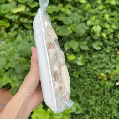 Chả mực xoắn ống Trung giá rẻ chỉ 39k - Ăn vặt cá viên chiên thả lẩu ngon cực 4 Chả mực xoắn ống Trung giá rẻ chỉ 39k - Ăn vặt cá viên chiên thả lẩu ngon cực 4