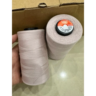 Chỉ may coats 5.000m 1 cuộn đa màu sợi Tex 27 và 60/3 - Giá 20.000 VNĐ