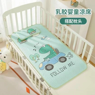Chiếu Điều Hòa Cao Su Non 5D cho Bé - Ngủ Ngon, Tặng Gối Bông, Giảm 20%