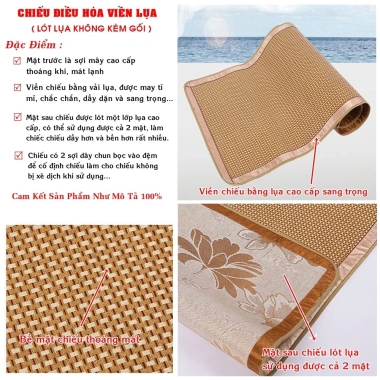 Chiếu Trúc giường tầng, chiếu ngủ văn phòng tăm tre - Giá 50.000, mát nhẹ, độ bền cao