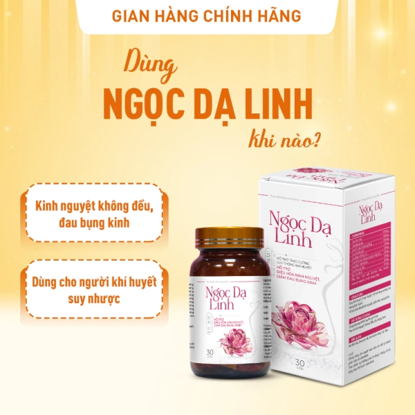 Kinh nghiệm sử dụng Ngọc Dạ Linh trong chu kỳ kinh nguyệt: cách dùng và lưu ý cần biết