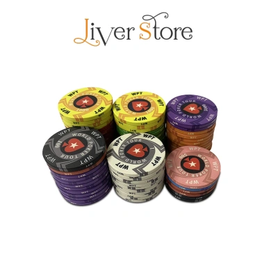 Chip Poker có số Ceramic - Phỉnh Poker Tour giá rẻ 9.900đ - Giảm từ 11.979đ