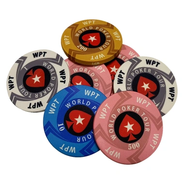 Chip Poker có số Ceramic - Phỉnh Poker Tour giá rẻ 9.900đ - Giảm từ 11.979đ