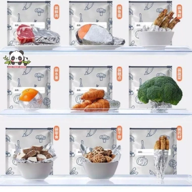 Combo 10 Túi Zip Bạc Giữ Đồ Tươi Sống, Nhôm Mỏng Tái Sử Dụng 9.000 VND