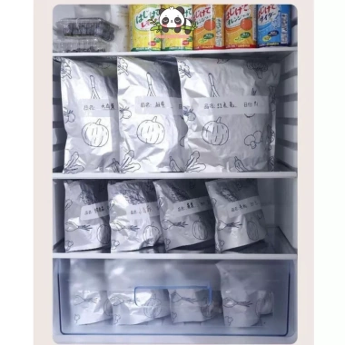 Combo 10 Túi Zip Bạc Giữ Đồ Tươi Sống, Nhôm Mỏng Tái Sử Dụng 9.000 VND