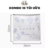 Combo 10 Túi Zip Bạc Giữ Đồ Tươi Sống, Nhôm Mỏng Tái Sử Dụng 9.000 VND 10