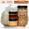 Combo 1KG Bánh Tráng Muối Sặc Trộn Hành Phi: Bánh Tráng Rìa, Hành Phi, Sa Tế, Muối Nhuyễn | COMBO 01