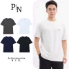 COMBO 2 Áo Thun PN STORE Cổ Tròn Vải Cotton 250gsm Thoáng Mát Co Gian Họa Tiết Thêu Logo Nổi AT05