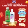 Combo 2 chai dung dịch vệ sinh Ziaja cho Mẹ và Bella Teens cho Bé từ 3 tuổi – An toàn, lành tính, giảm giá 159.000₫