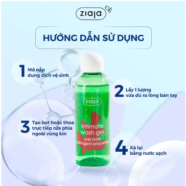 Combo 2 chai dung dịch vệ sinh Ziaja cho Mẹ và Bella Teens cho Bé từ 3 tuổi – An toàn, lành tính, giảm giá 159.000₫ 5