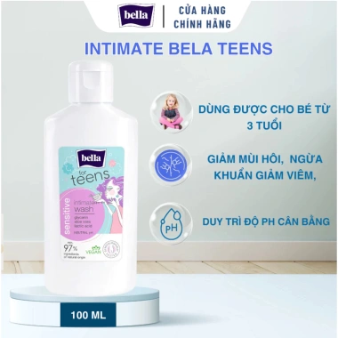 Combo 2 chai dung dịch vệ sinh Ziaja cho Mẹ và Bella Teens cho Bé từ 3 tuổi – An toàn, lành tính, giảm giá 159.000₫ 7