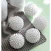 Combo 5 Bóng giặt silicone trắng có gai - Giặt sạch, chống nhăn hiệu quả - AMI giảm giá 23.000 VND 4