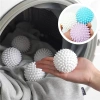Combo 5 Bóng giặt silicone trắng có gai - Giặt sạch, chống nhăn hiệu quả - AMI giảm giá 23.000 VND 5